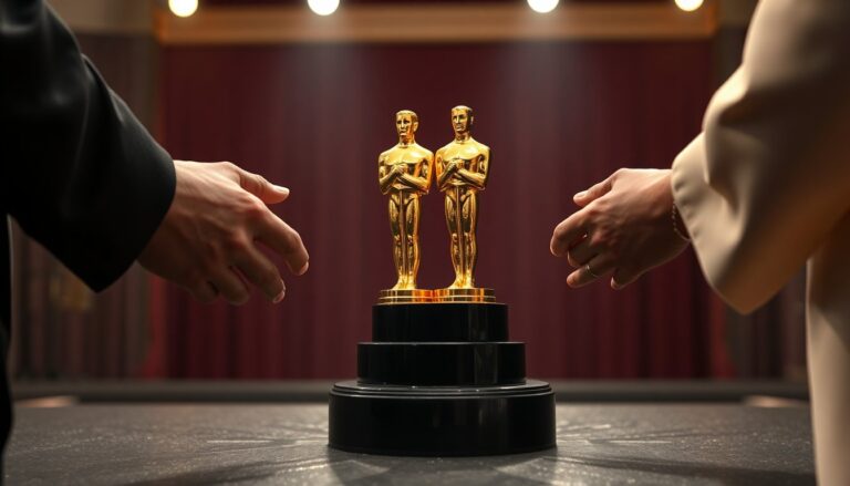 oscar tie elevates two people exchanging saliva and its bold vision 1773782894