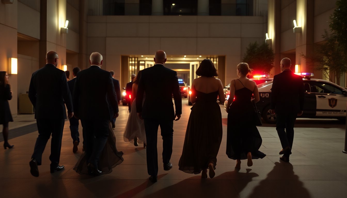 Security alert forces evacuation at White House Correspondents' Dinner in Washington