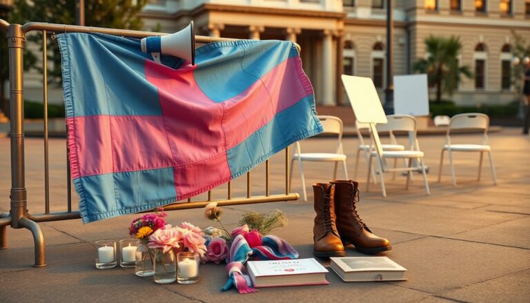 Thousands rally for trans visibility as court rulings and state laws raise stakes