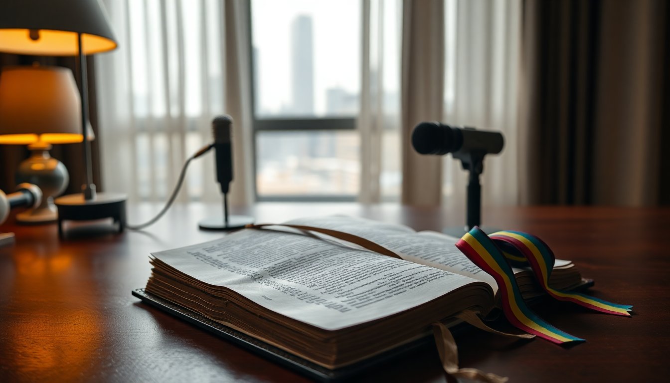 Trump's Bible reading fuels debate over faith, politics and LGBTQ+ rights
