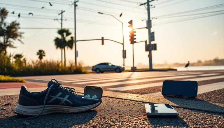 Why running without music can deepen focus and safety