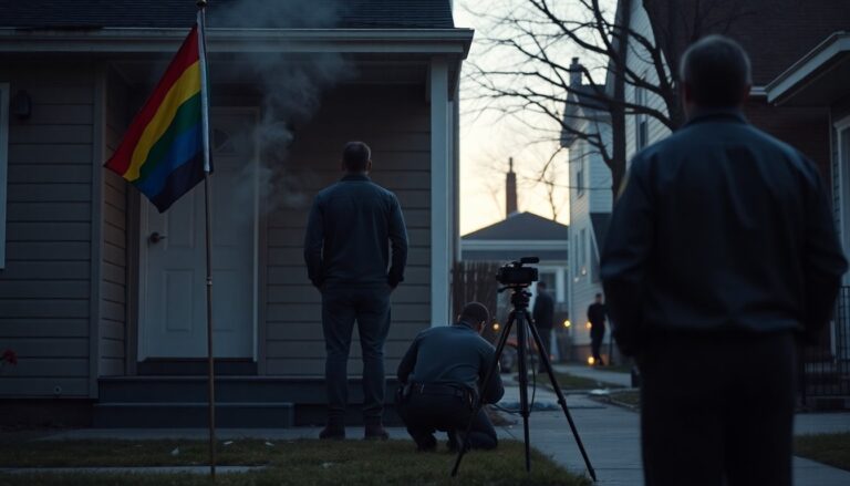 Pride flag burned outside Lancaster home amid police investigation